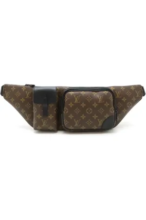 LOUIS VUITTON Heren, Pre-owned, Bruin, Maat: ONE Size Leer