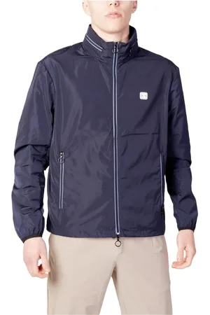 Armani Exchange Heren, Jassen, Blauw, Maat: M Poliester