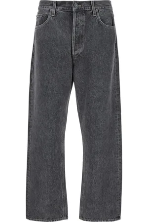 AGOLDE Heren, Jeans, Grijs, Maat: W32 Katoen