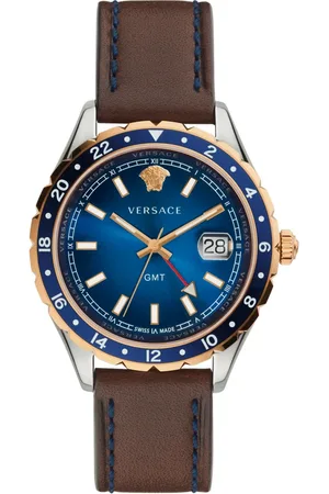 VERSACE Heren, Accessoires, Veelkleurig, Maat: ONE Size Leer