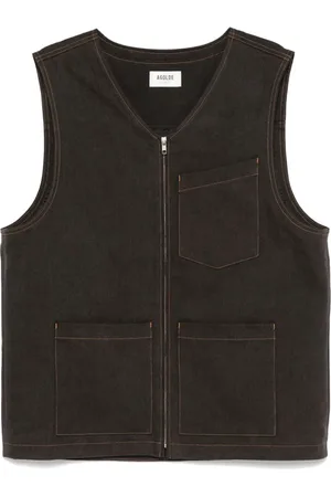 AGOLDE Heren, Jassen, Bruin, Maat: L Denim