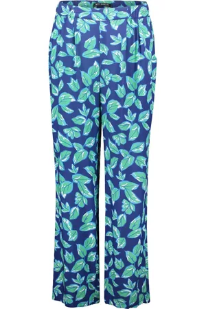 Betty Barclay Dames, Broeken, Blauw, Maat: M