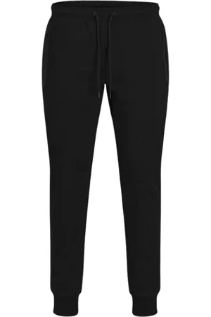 JACK & JONES Heren, Broeken, Zwart, Maat: L