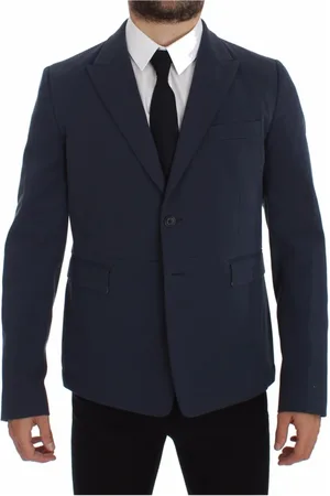Dolce & Gabbana Heren, Pakken, Blauw, Maat: M Katoen