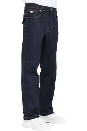 VERSACE Heren, Jeans, Blauw, Maat: W30