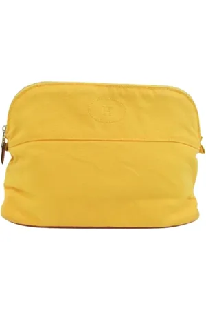 Hermès Dames, Pre-owned, Geel, Maat: ONE Size Katoen