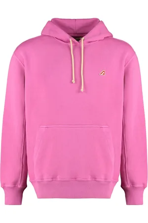 Autry Heren, Sweatshirts & Hoodies, Roze, Maat: S Katoen