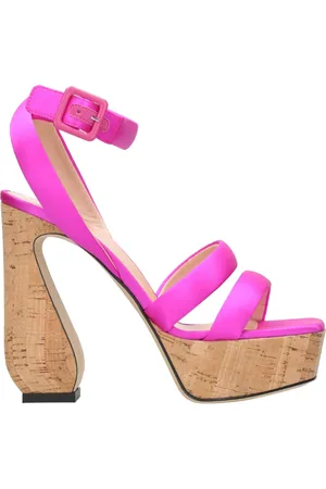 Sergio Rossi Dames, Schoenen, Paars, Maat: 38 EU Satijn