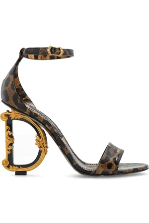 Dolce & Gabbana Dames, Schoenen, Bruin, Maat: 40 EU Leer