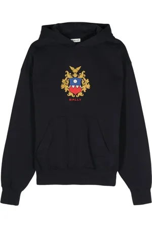 Bally Heren, Sweatshirts & Hoodies, Blauw, Maat: S Wol