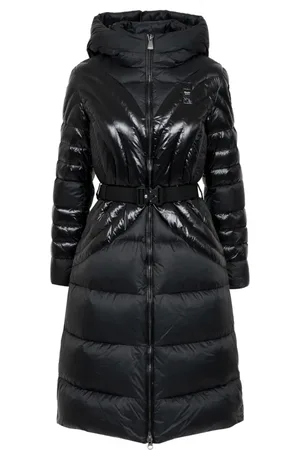 Blauer Dames, Mantels, Zwart, Maat: L Polyamide