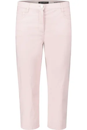 Betty Barclay Dames, Broeken, Roze, Maat: XL
