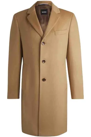HUGO BOSS Heren, Mantels, , Maat: M Wol