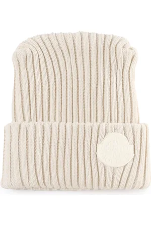 Moncler Heren, Accessoires, Wit, Maat: ONE Size Wol