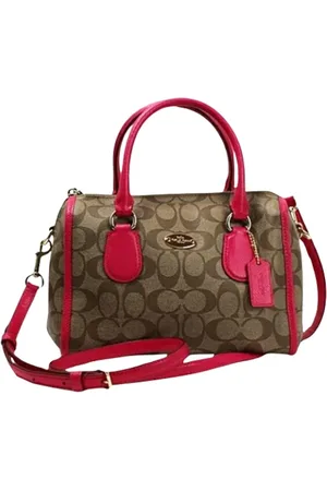 Coach Dames, Pre-owned, Veelkleurig, Maat: ONE Size Leer