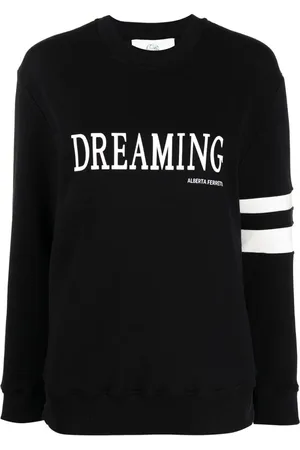 Alberta Ferretti Dames, Truien, Zwart, Maat: XS Katoen