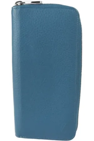 LOUIS VUITTON Dames, Pre-owned, Blauw, Maat: ONE Size Leer