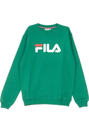 Fila Heren, Sweatshirts & Hoodies, Groen, Maat: XS Katoen