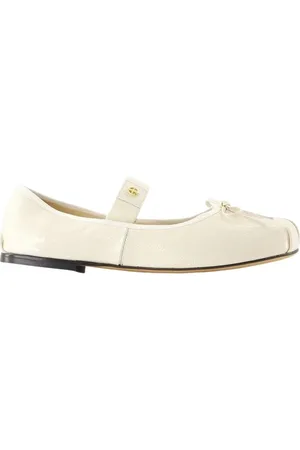 ANINE BING Dames, Schoenen, Wit, Maat: 37 EU Leer