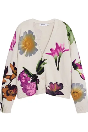 Desigual Dames, Truien, Veelkleurig, Maat: M Katoen