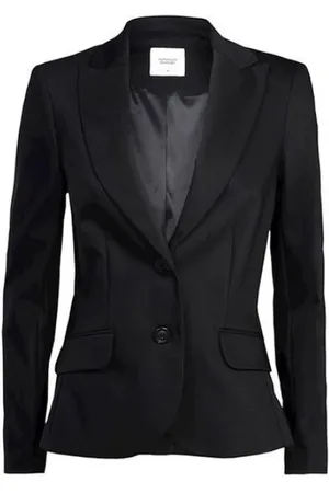 Summum Woman Dames, Jassen, Zwart, Maat: S Leer