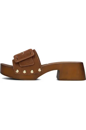 NOTRE-V Dames, Schoenen, Bruin, Maat: 39 EU Suède