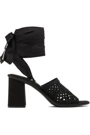 Miu Miu Dames, Schoenen, Zwart, Maat: 40 EU Leer