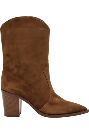 Gianvito Rossi Dames, Schoenen, Bruin, Maat: 38 1/2 EU Suède
