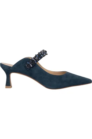 Alma en Pena Dames, Schoenen, Blauw, Maat: 36 EU Leer