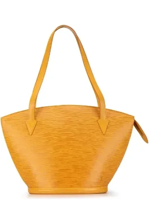 LOUIS VUITTON Dames, Pre-owned, Geel, Maat: ONE Size Leer