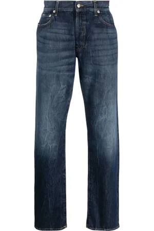DEPARTMENT FIVE Heren, Jeans, Blauw, Maat: W30 Katoen