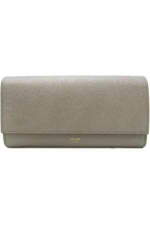 Céline Dames, Pre-owned, Grijs, Maat: ONE Size Leer