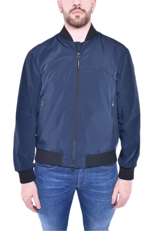 Woolrich Heren, Jassen, Blauw, Maat: M Polyamide