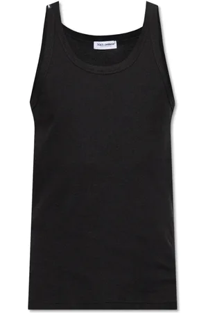 Dolce & Gabbana Heren, Tops, Zwart, Maat: L Katoen
