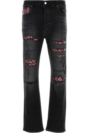 AMIRI Heren, Jeans, Zwart, Maat: W33 Denim