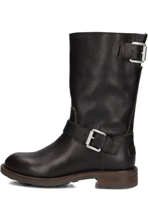Shabbies Amsterdam Dames, Schoenen, Bruin, Maat: 37 EU Leer