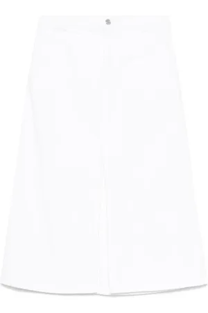 A.P.C. Dames, Rokken, Wit, Maat: XS Katoen