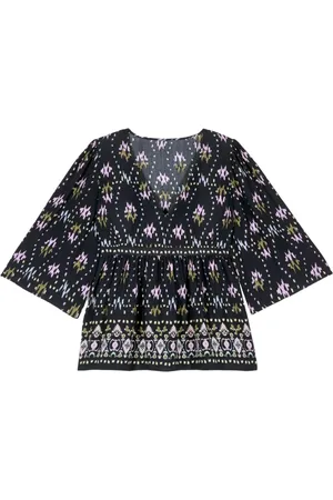 Bash Dames, Blouses & Shirts, Blauw, Maat: XS