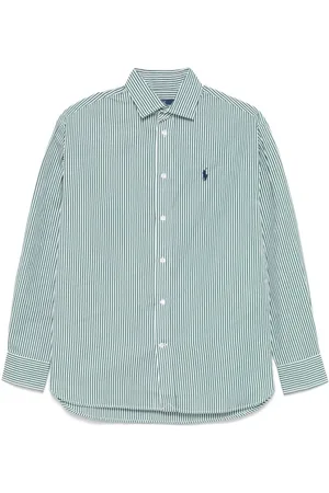 Ralph Lauren Dames, Blouses & Shirts, Groen, Maat: XL Katoen