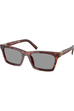 Miu Miu Dames, Accessoires, Bruin, Maat: 55 MM
