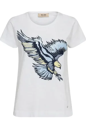 Mos Mosh Dames, Tops, Wit, Maat: M Katoen