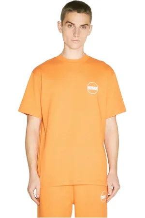 BOILER ROOM Heren, Tops, Oranje, Maat: S Katoen