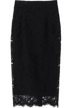 Dolce & Gabbana Dames, Rokken, Zwart, Maat: XS Zijde