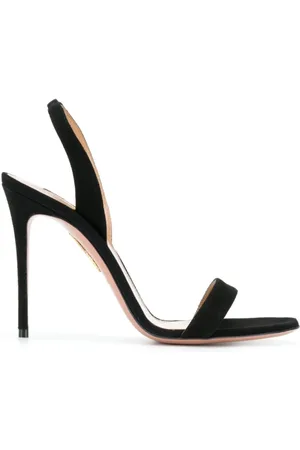 Aquazzura Dames, Schoenen, Zwart, Maat: 37 EU Suède