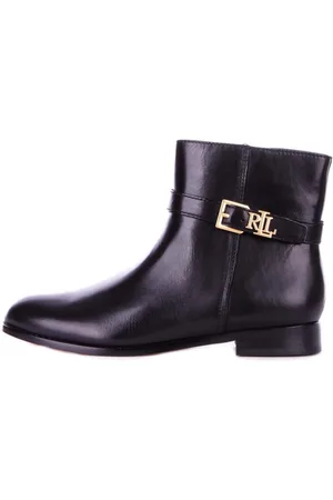 Ralph Lauren Dames, Schoenen, Zwart, Maat: 40 EU Leer