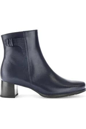 Gabor Dames, Schoenen, Blauw, Maat: 38 EU Leer
