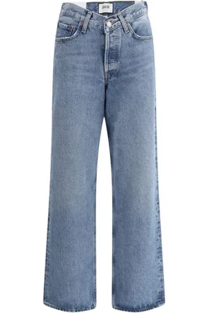 AGOLDE Dames, Jeans, Blauw, Maat: W28 Katoen