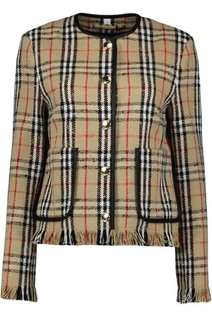 Burberry Dames, Jassen, , Maat: XS Wol