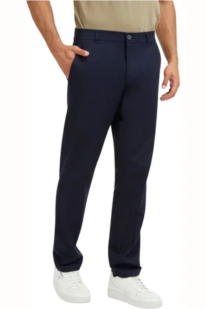 Guess Heren, Broeken, Blauw, Maat: W36 Katoen