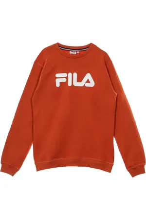 Fila Heren, Sweatshirts & Hoodies, Oranje, Maat: M Katoen